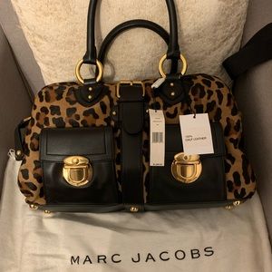 Marc Jacobs Venetia Leopard Calf Fur
